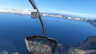 [MSFS 2024] Crater Lake, OR | Robinson R66 | Meta Quest 3 RTX 4080S SU3