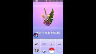 Pokemon Go - Gen 3 - Evolving Cascoon to Dustox