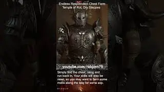 Endless Resplendent Chest Farm - Diablo 4