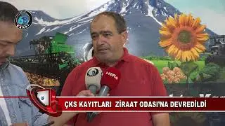 ÇKS KAYITLARI  ZİRAAT ODASI’NA DEVREDİLDİ
