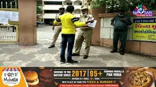 Navsari Live :-Non Secretariat Clerk examination of 21576 candidates was held in Navsari district