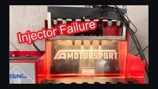 Civic k20 Race Car Injector Failure 