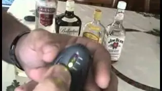 KEYRING ALCOHOL BREATH TESTER WITH TORCH & TIMER FROM 5POUNDSTORE.COM