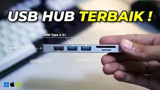 5 Rekomendasi USB HUB TERBAIK 2025 untuk Macbook, PC dan Laptop!
