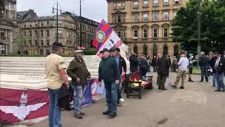 Loyalist gathering on Reporting Scotland 14/06/2020