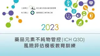 112年 ICH Q3D風險評估模板教育訓練-風險評估模板教學（下）