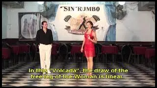 Gustavo Rosas Tango. Gisela Natoli.Video 13.Volcada Lineal.Tango Milonguero.Vol 2.Arg