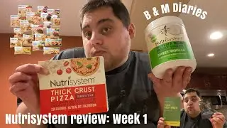 Nutrisystem for Men | Chefs choice | Week 1 Vlog | #Nutrisystem