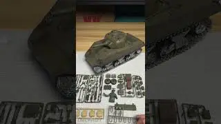 🔧 Immersive Build | M4 Sherman 1:16 RC Tank #collection #ModelTank #RCTank #rc
