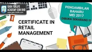 CERTIFICATE IN RETAIL MANAGEMENT