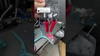 Red and Blue Custom Stunt Scooter 🔥