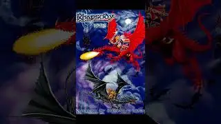 Luca Turilli o ex&iacute;mio guitarrista e compositor do Rhapsody 🎶⚔️ #powermetalband  #viralshorts
