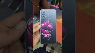back sticker Mobile,Realme narzo N61 new back sticker #mobilesticker #shorts #short