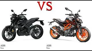 Yamaha MT 125 vs KTM Duke 125 Test specification comparison