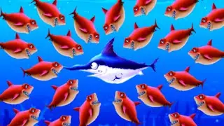 Fishdom New Update Ads Mini Games / Fish Evolution Games - Fish monster Part 184 Gameplay