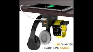 Headphone Stand with USB Charger | You should buy