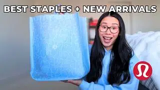 MY LAST LULULEMON HAUL! Staple pieces & new arrivals