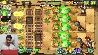 [Plant vs. Zombies 2] Peashooter gatling pea pvz2