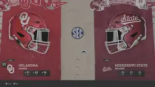 #17 Oklahoma vs Mississippi State WK6 2030 AI vs AI
