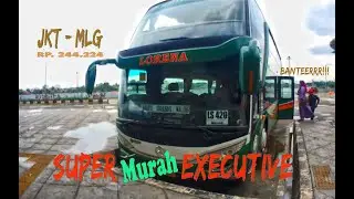 Lorena Double Decker Jakarta - Malang || Murah, Mewah dan Banteeerr...