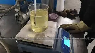 Experiment extraction video.removing the sulfur content of diesel.