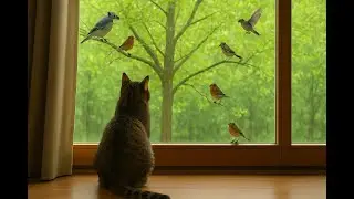 Videos for Cats to Watch &ndash; Bird Bonanza! 🐦 Relax & Play with Clever Cat Corner