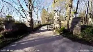 Aerial Video of 31795 Muscovy Rd Hartland, Wisconsin 53029