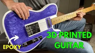 Функциональная электрогитара Telecaster, распечатанная на 3D-принтере! Пошаговая сборка