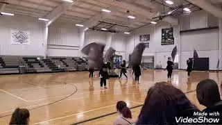Color Guard Performance The Witching Hour - 