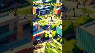 The story about mother and Daughter emotional story #aigenerated #cartoon # #trending #millionview