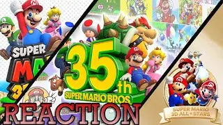 FINALLY NINTENDO NEWS! - Super Mario 35th Anniversary Direct REACTION