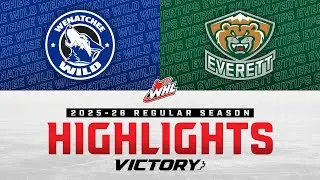 Wenatchee Wild at Everett Silvertips 12/17 | WHL Highlights 2025-26