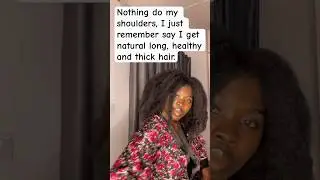 Nothing actually do my shoulders. #hairstyle #hairstyle #4chair #afrohair #hairtexture