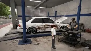 Today My Car Met a Terrible Accident 😱 | Engine Fire 🔥 Driving Class 3D #cargame 