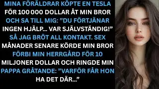 Vid familjemiddagen sa mina föräldrar: ”Du förtjänar ingen hjälp… Var självständig!” Så jag…