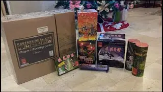 My Dragon Fireworks stash for New Year's eve 2022