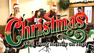Do I hear someone going WHEE? Ding Dong Merrily on High Christmas Music for the folks at the home.