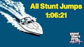 GTA Vice City All Unique Stunts Speedrun in 1:06:21