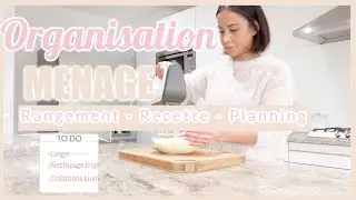 ORGANISATION MENAGE DU DIMANCHE , RECETTE  + PLANNING DE LA SEMAINE POUR &Ecirc;TRE PRODUCTIF |  ANIBELLIE