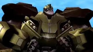 Transformers Prime - Bulkhead VS Starscream Battle
