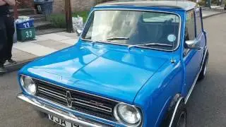 Mini 1275GT.....1380cc and straight cut gearbox built by JPE