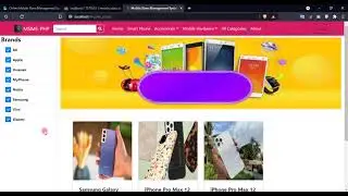 Online Mobile Store Management System in PHP DEMO