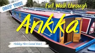 Tour of hire boat Ankka
