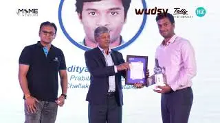 Tally MSME Honours Prabitha Polymers - Wudsy NFC With NewGen Icon Award!!!