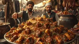 Unseen cheap street food and breakfast in Afghanistan 