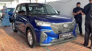 Perodua Ativa 1.0L TURBO X Cobalt Blue: Exterior & Interior Detailed Walk-around