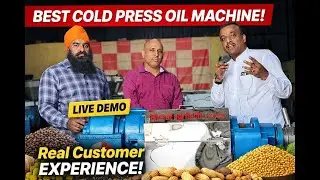 Punjab से Latur तक की खोज | Cold Press Oil Machine का Real Experience #oilmill #oilbusiness