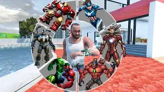 Franklin Playing as Every Superhero Using Magical Watch
