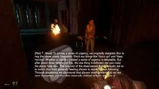 Valve Commentary on Playtesters: Urgent Nagging