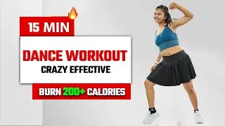 15-Min Non-Stop Dance Workout to Burn Fat at Home | Full Body Cardio for Weight Loss | Deevy Fit